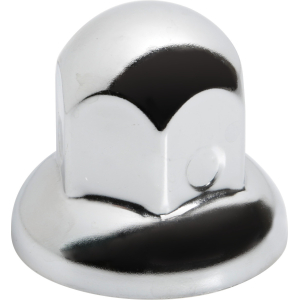 Dome, Set 40 copribulloni testa tonda in acciaio inox - Ø 33 mm - Cromo
