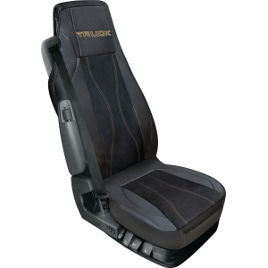 Luana, coprisedile in Skeentex per camion - Nero/Beige