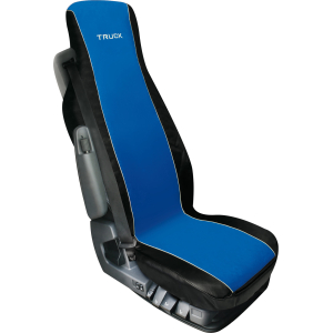 Elisa, coprisedile in poliestere e Skeentex per camion - Blu/Nero