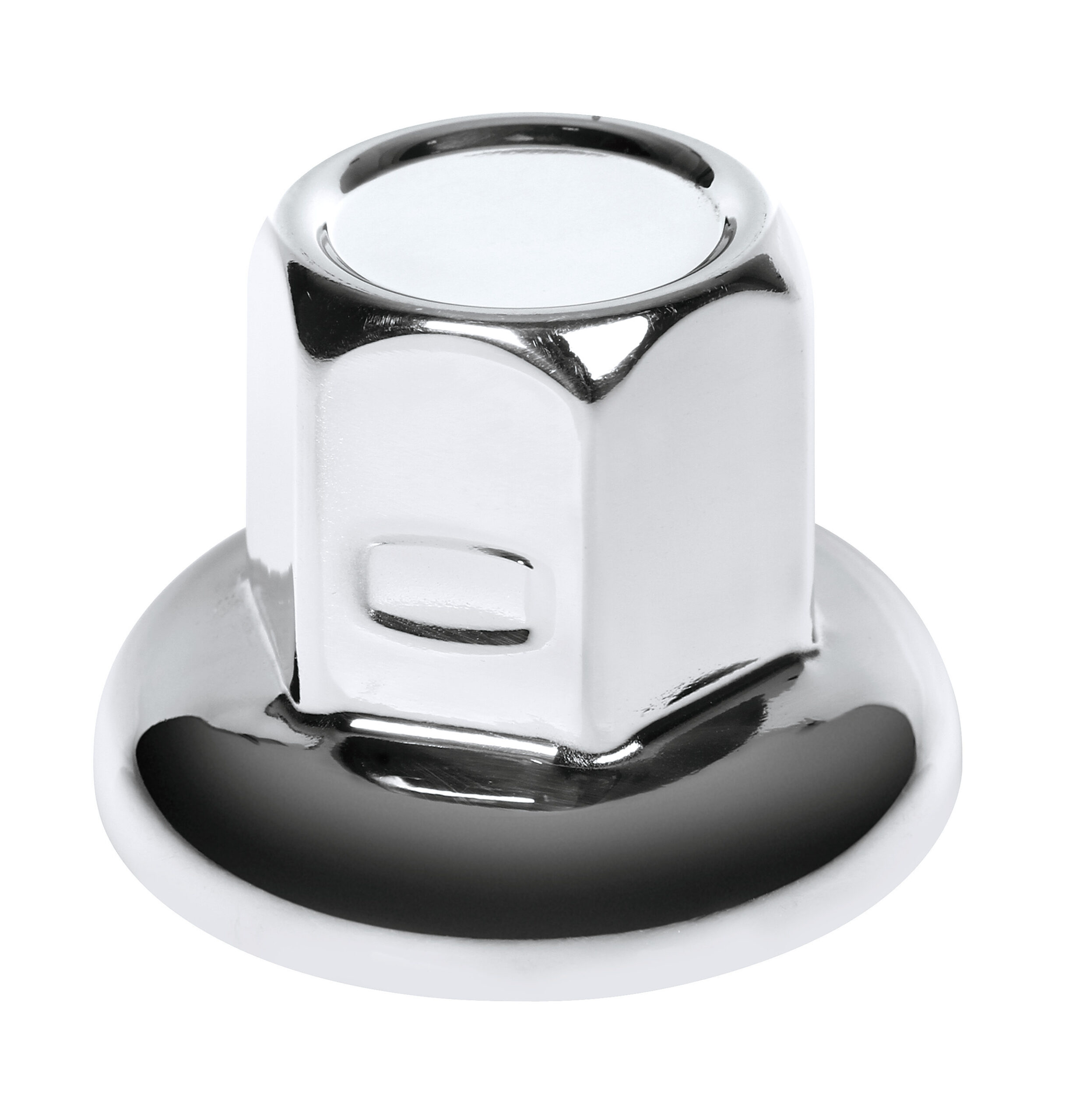 American, Set 40 copribulloni testa piatta in acciaio inox - Ø 33 mm - Cromo