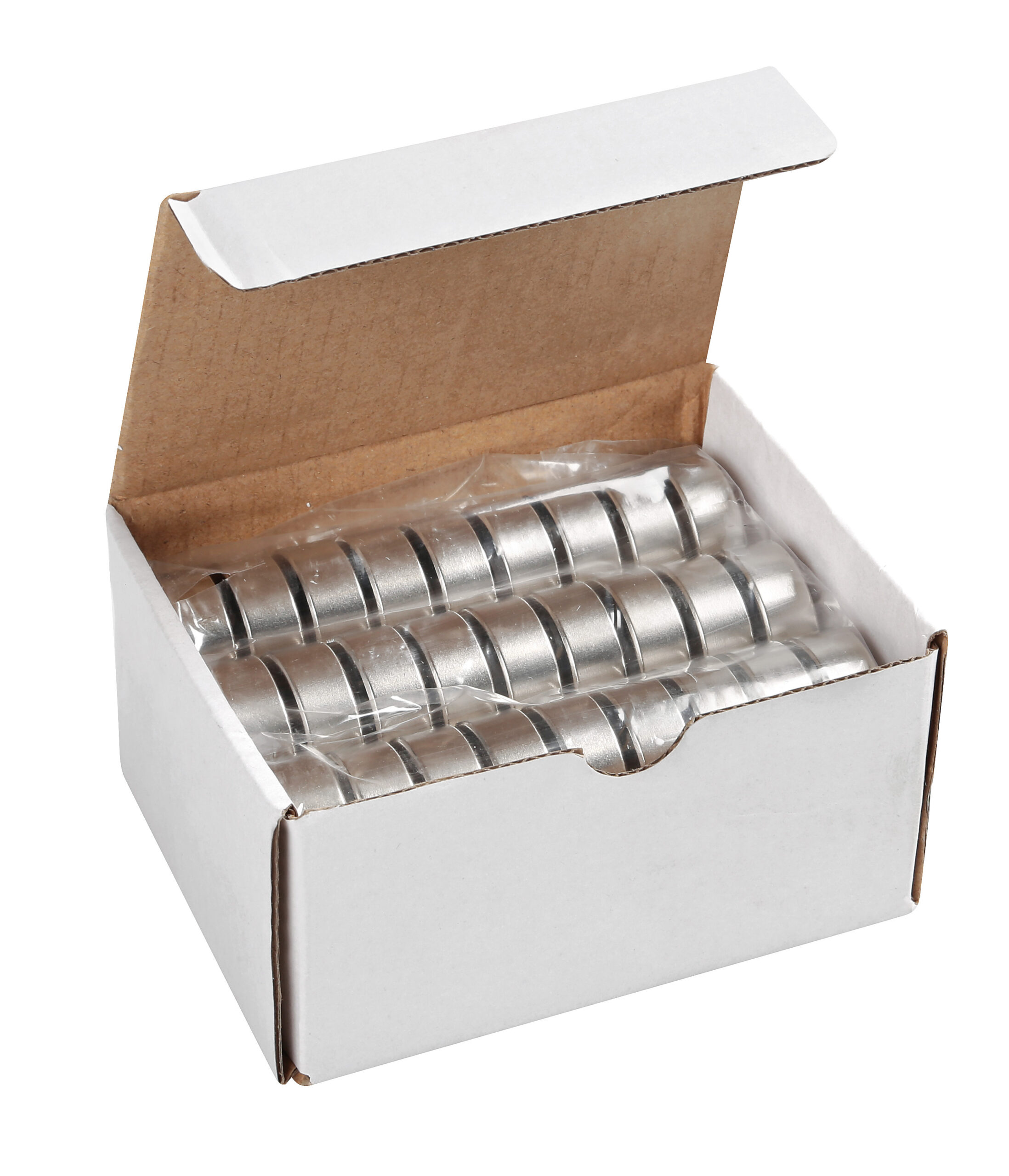 Disco magnetico al neodimio - 132N - 27x10 mm - Sfuso - immagine 2