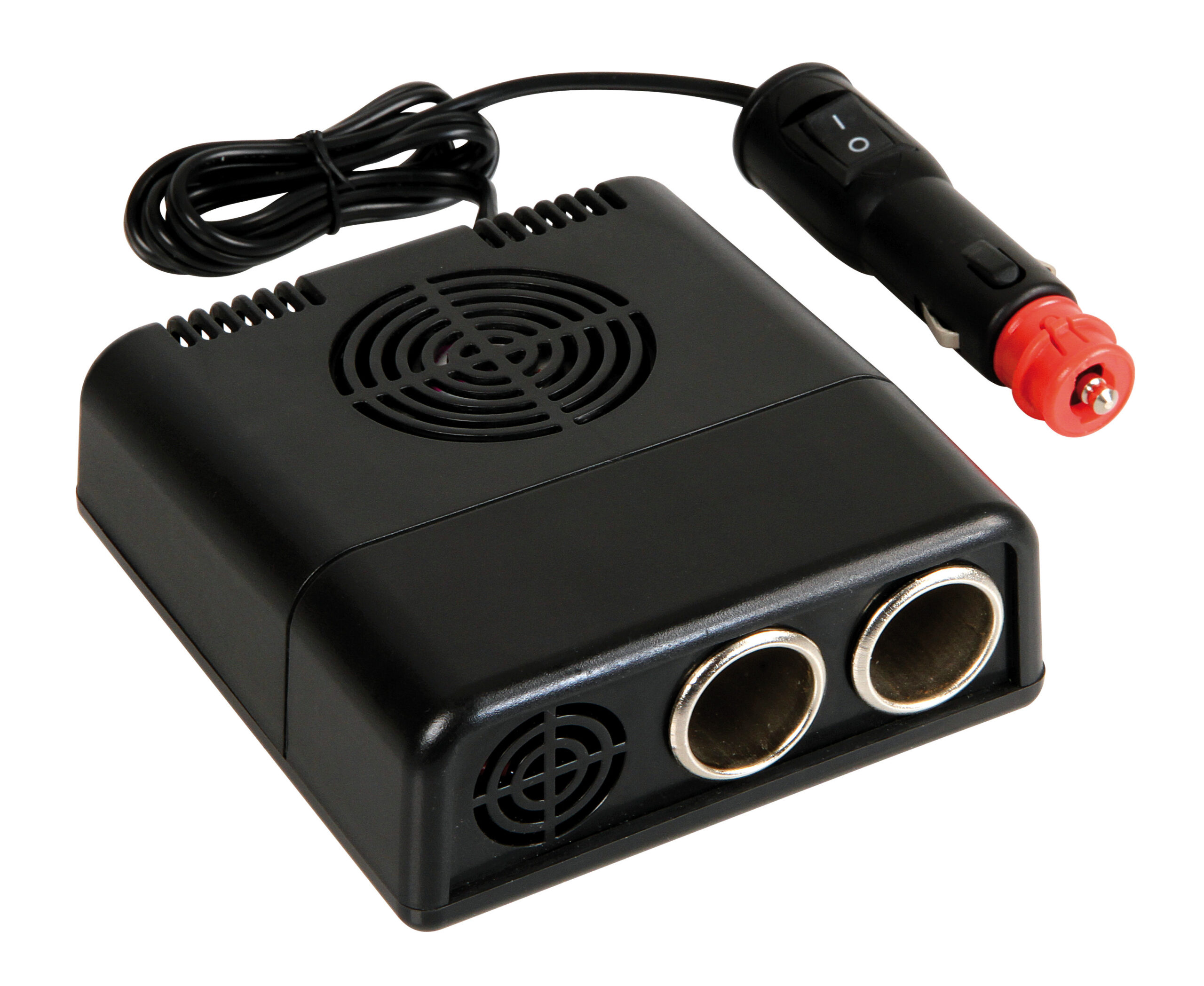 Trasformatore di corrente a due uscite 24V > 12V - 8A