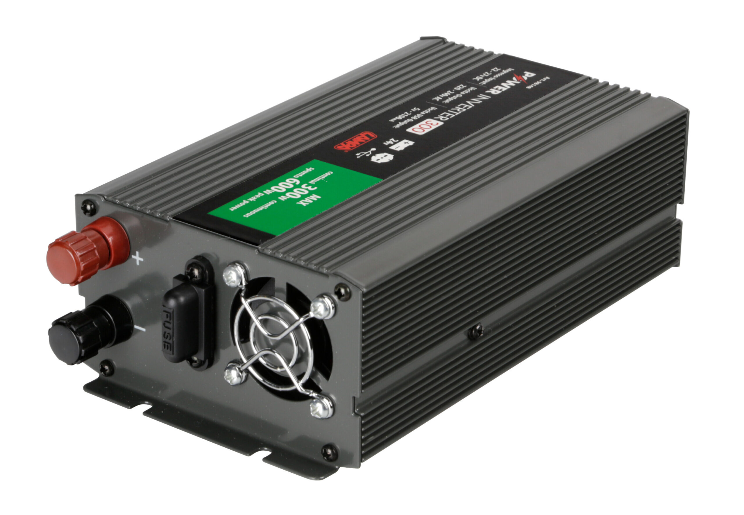 Power Inverter 300, trasformatore 24V > 220V - immagine 2