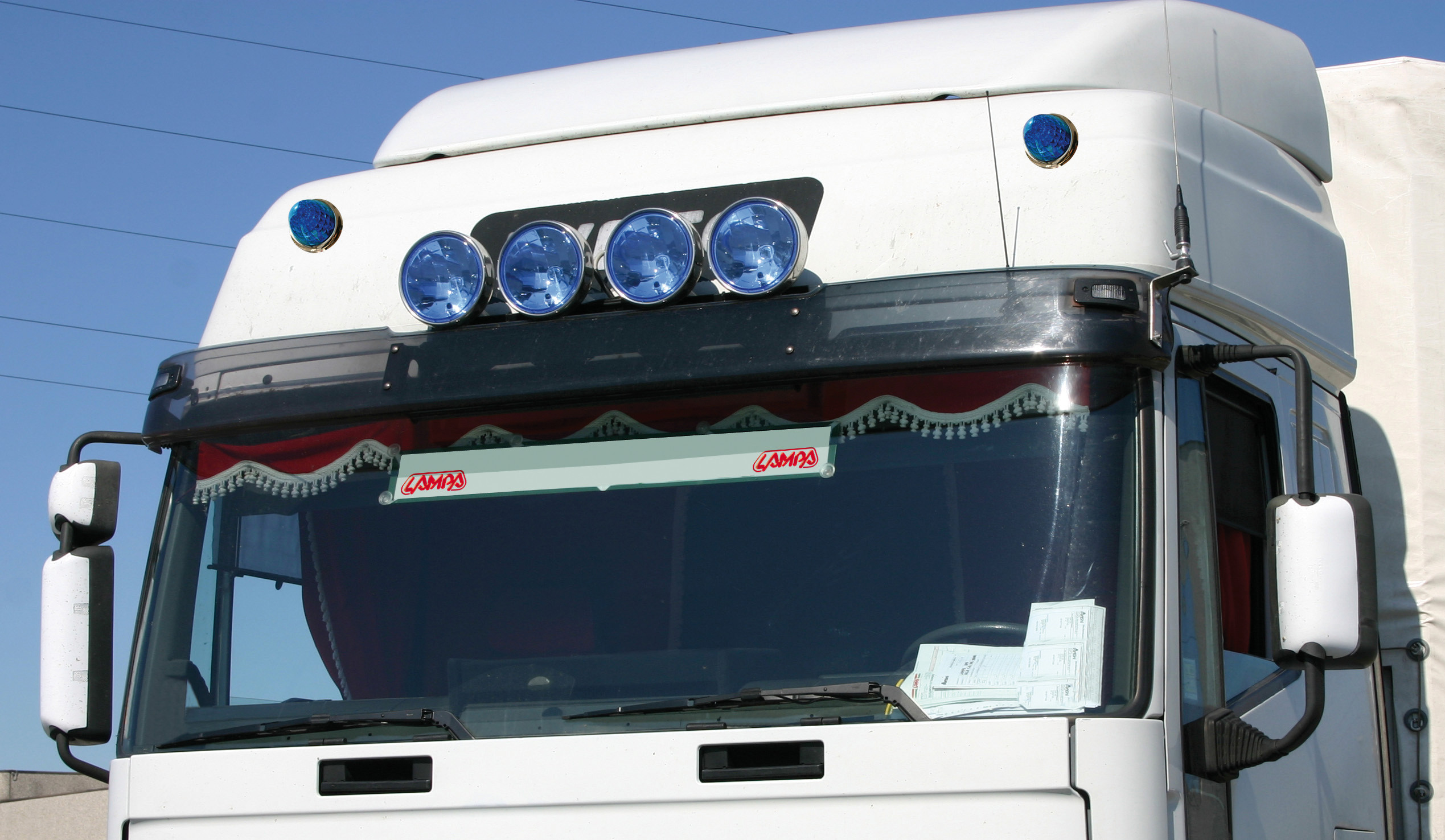 Top Light, faretto - 9 Led - 24V - Blu - immagine 2