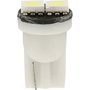 24/28V Hyper-Led 6 - 2 SMD x 3 chips - (T10) - W2,1x9,5d - 20 pz - Scatola - Bianco - Doppia polaritÃ
