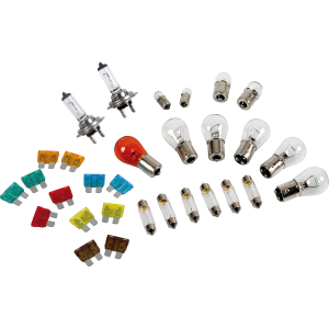 Kit lampade di ricambio 30 pz, alogena 2xH7 - 24V