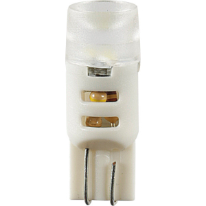 24/28V Mega-Led 3 - 3 SMD x 1 chip - (T10) - W2,1x9,5d - 2 pz  - D/Blister - Bianco - Doppia polarità