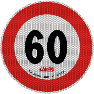 Contrassegno limite velocità - 60 Km/h