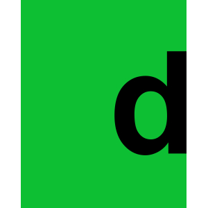 Marcatura in pvc verde con supporto adesivo - D
