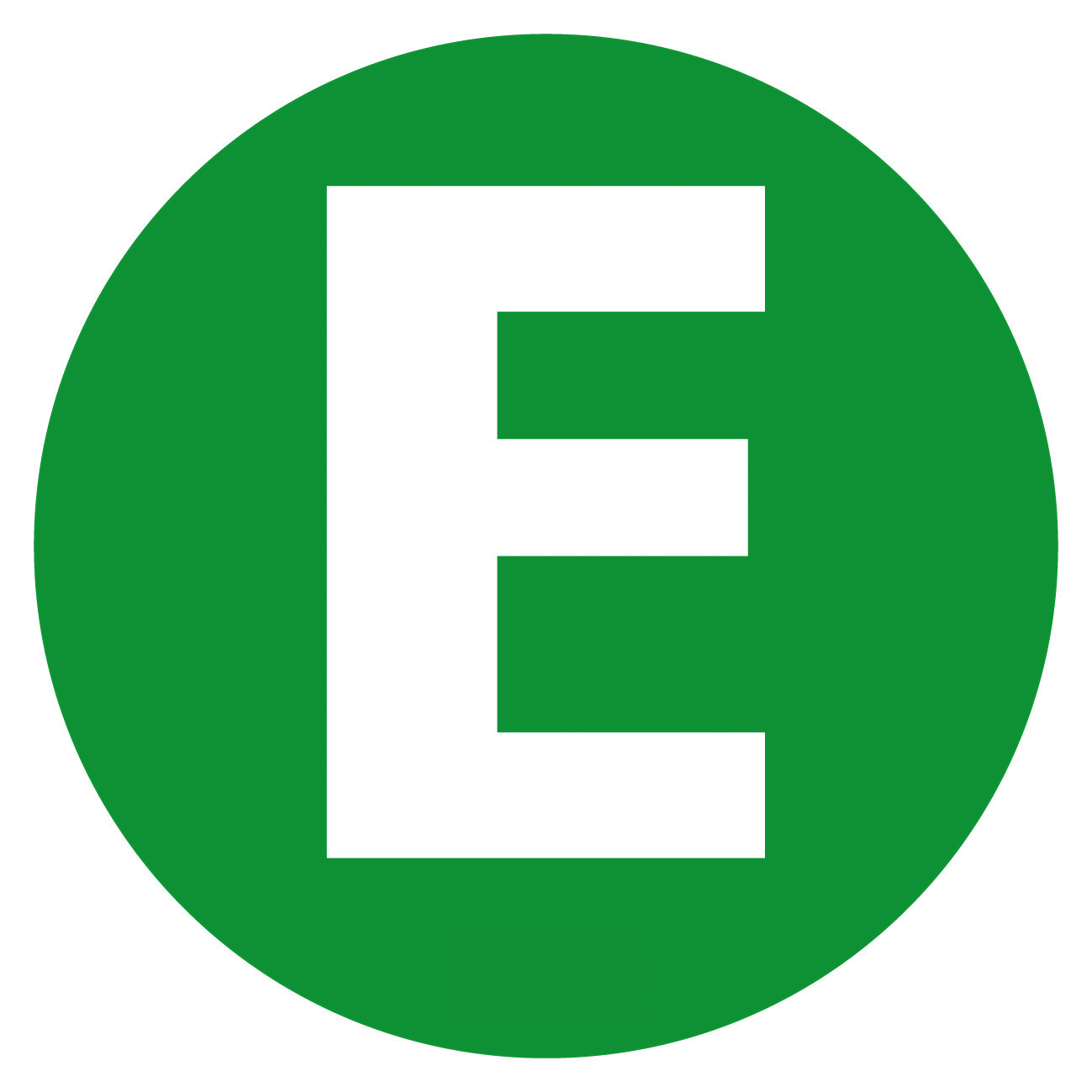 Contrassegno adesivo - E - Veicolo ecologico