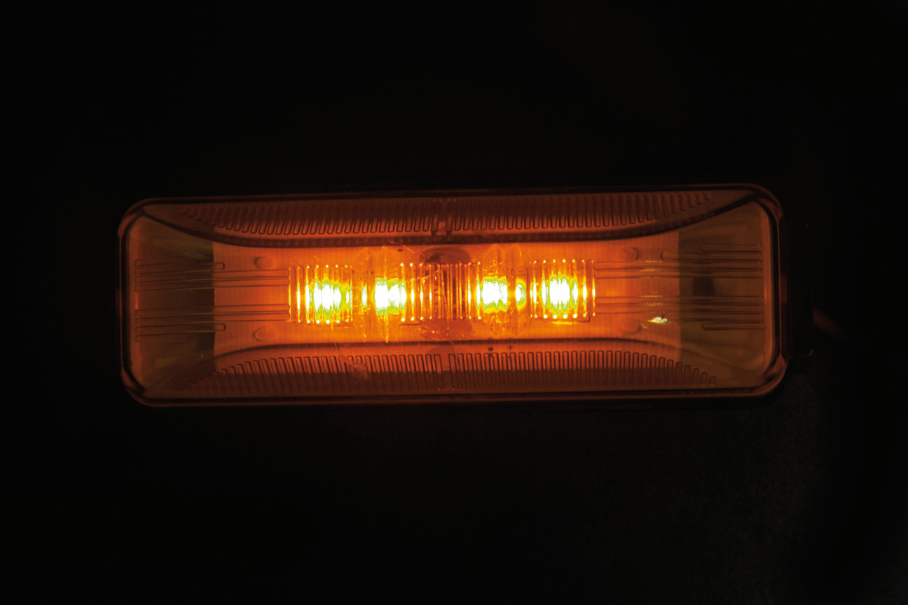 Luce decorativa - 4 Led - 24V - Arancio - immagine 5