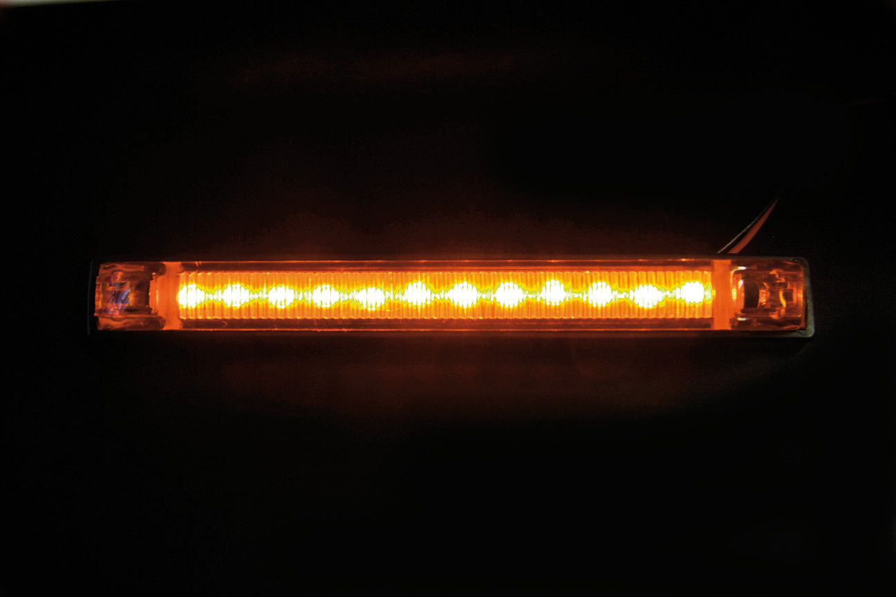 Luce decorativa - 12 Led - 24V - Arancio - immagine 2