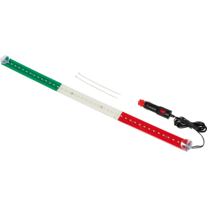 Bandiera luminosa 60 cm, 42 Led, 24V - Italia