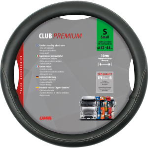 Club, coprivolante in Skeentex - S - Ø 42/44 cm - Nero