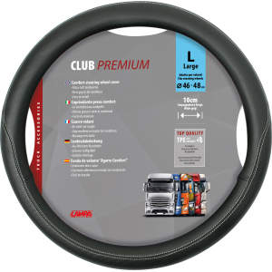Club, coprivolante in Skeentex - L - Ø 46/48 cm - Nero