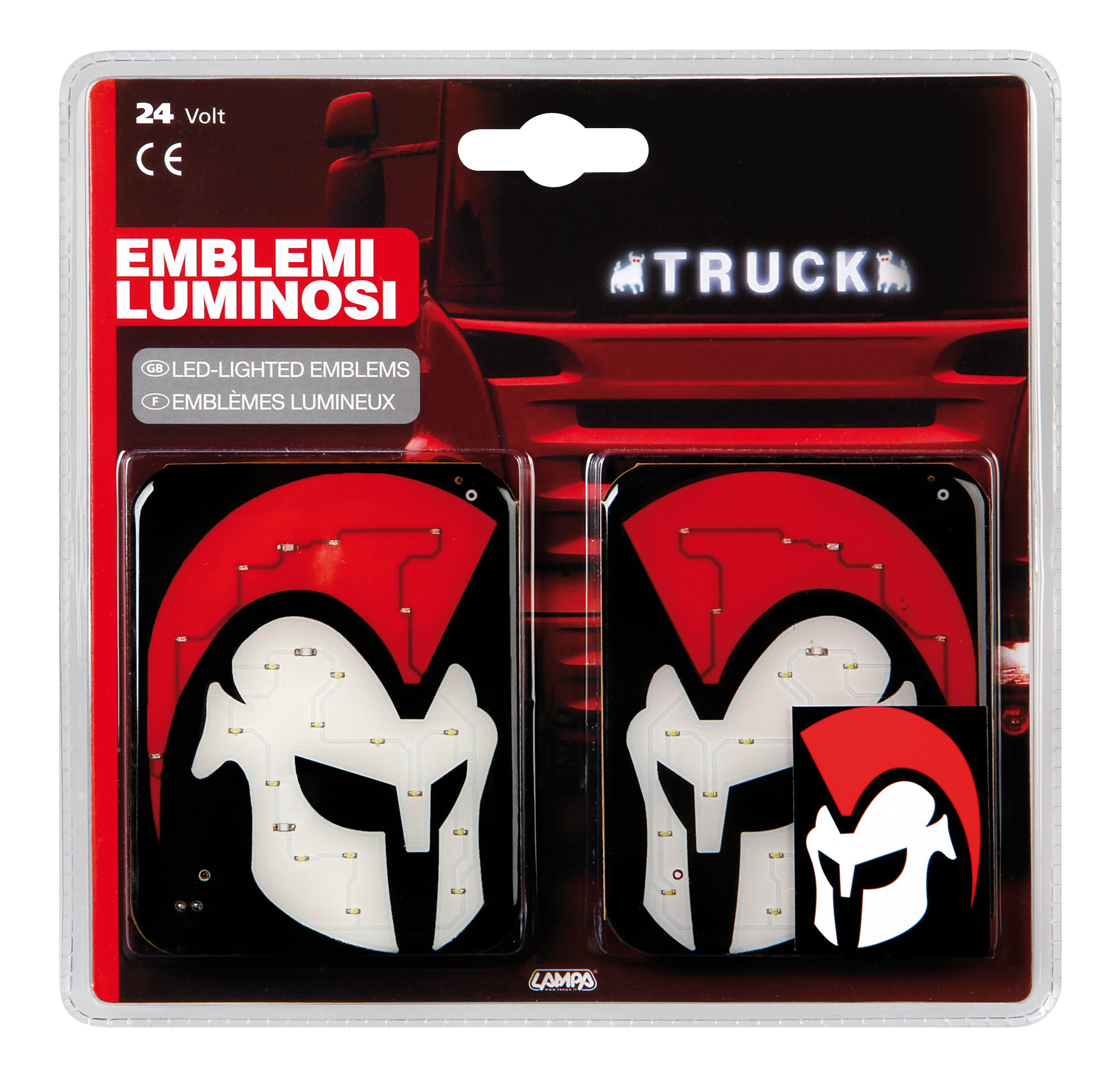 Spell-It Led coppia emblemi, 24V - Elmo - immagine 2