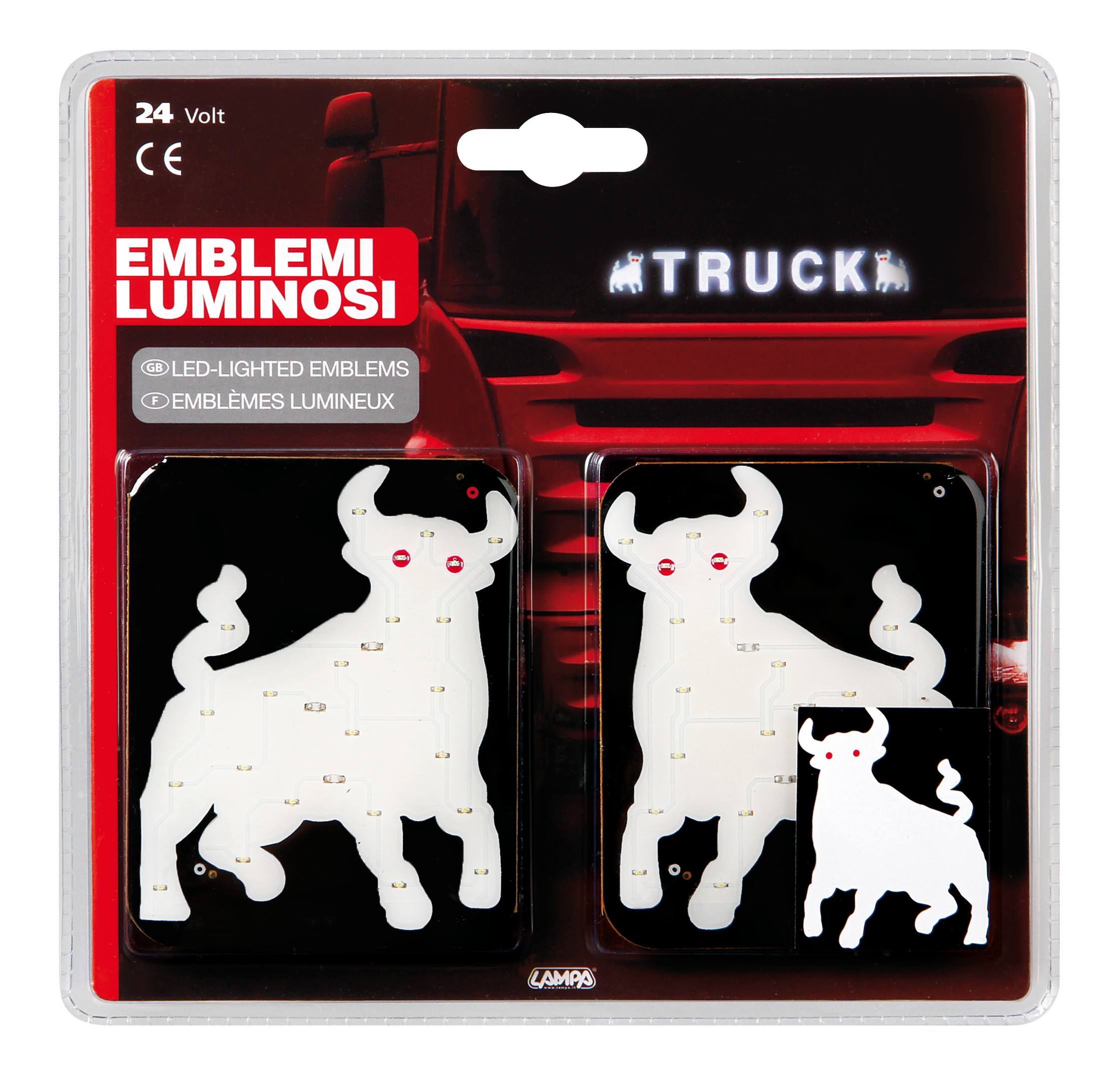 Spell-It Led coppia emblemi, 24V - Toro - immagine 2