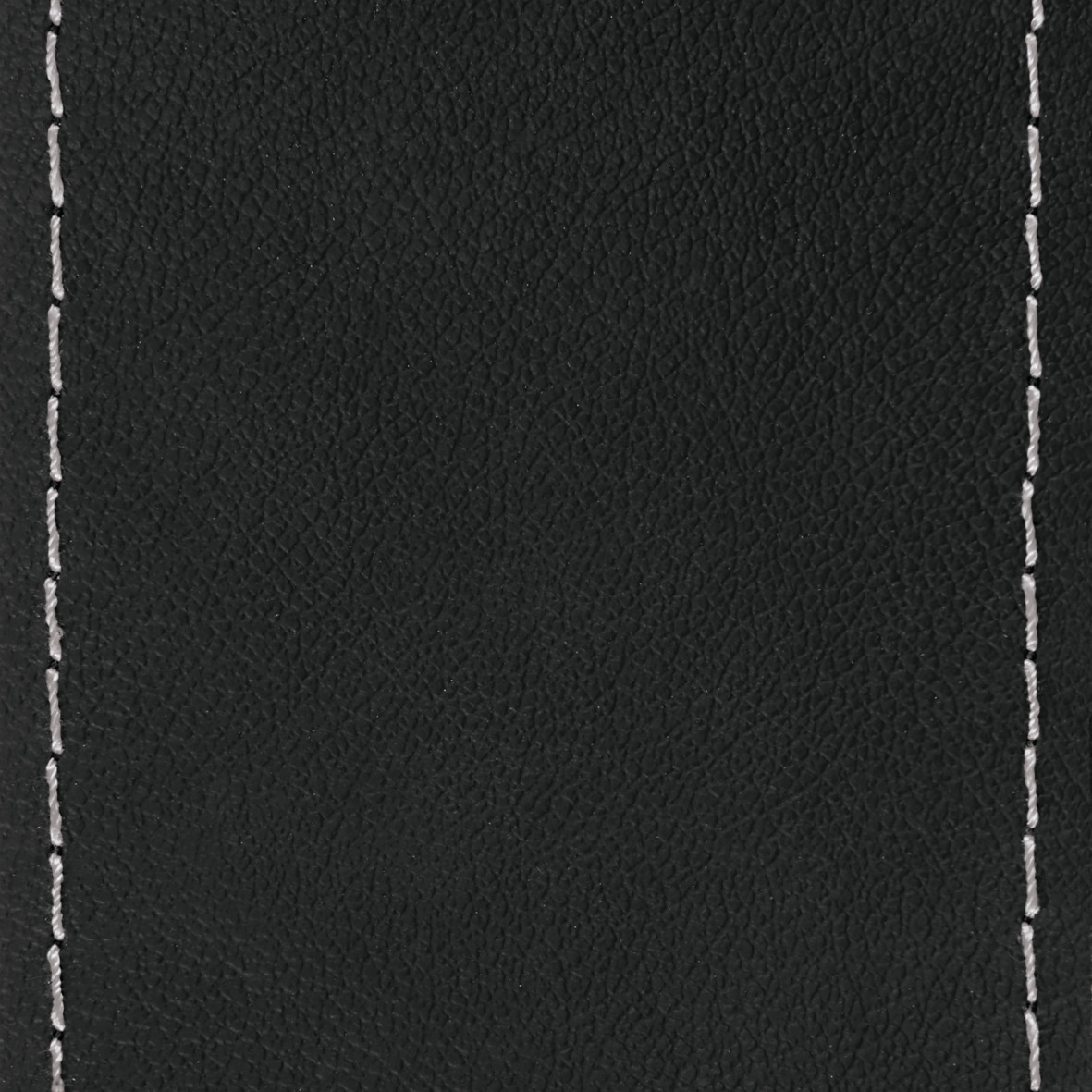 Premium Truck, coprivolante in pelle - M - Ø 44/46 cm - Nero/Argento - immagine 2