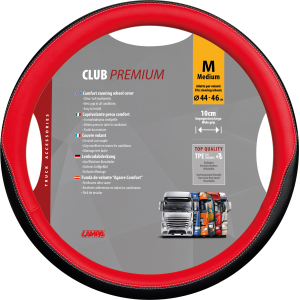 Club, coprivolante in Skeentex - M - Ø 44/46 cm - Rosso