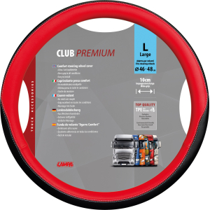 Club, coprivolante in Skeentex - L - Ø 46/48 cm - Rosso
