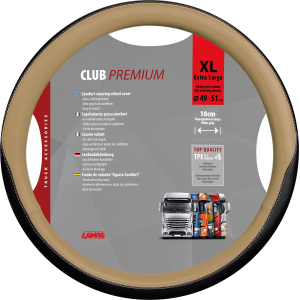 Club, coprivolante in Skeentex - XL - Ø 49/51 cm - Beige