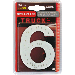 Spell-It Led, 90 mm, 24V - Rosso - 6