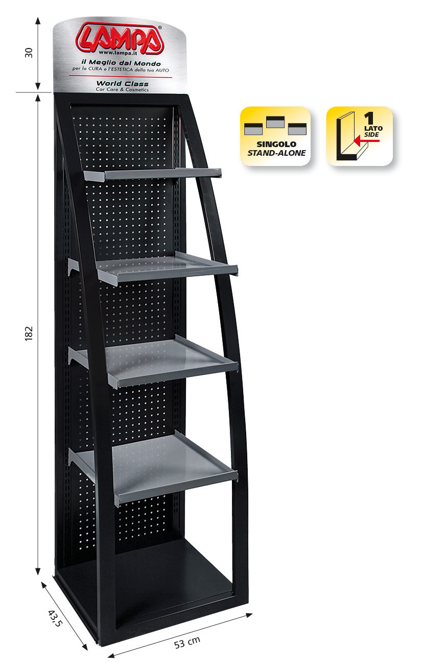 Espositore singolo F12 - 182 cm - immagine 2