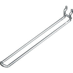 Gancio sicurezza cromato - 30 cm