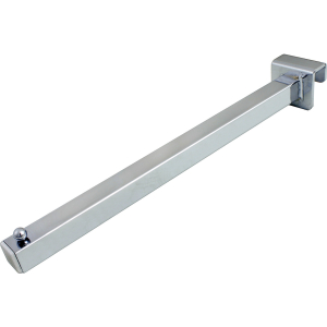 Appendino a tubo orizzontale, cromato - 30 cm