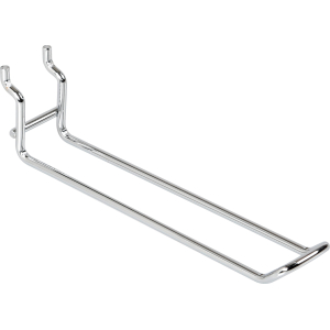 Gancio sicurezza cromato - 15 cm