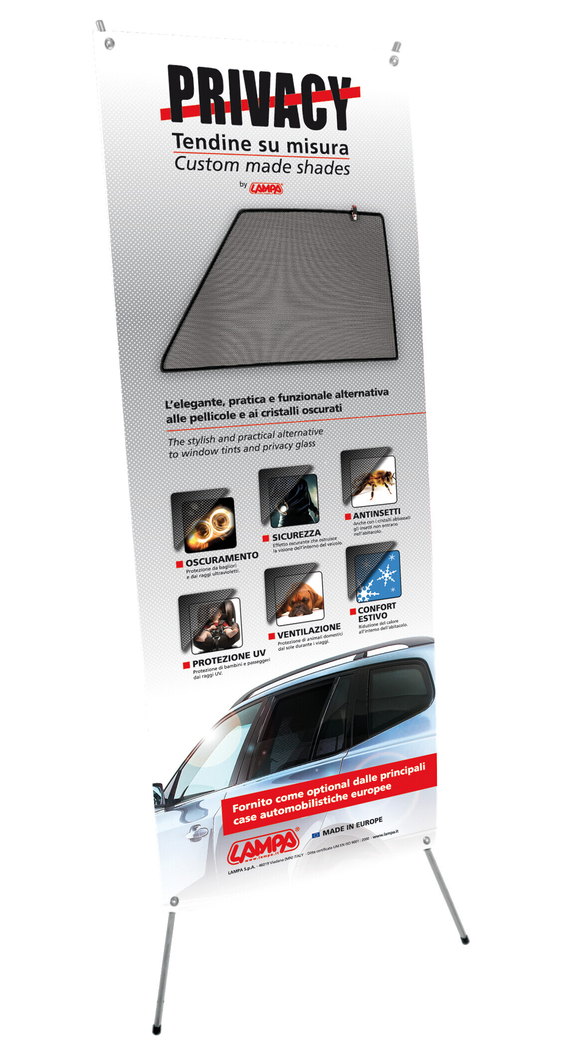 Poster cm 58x160, Tendine Privacy - immagine 2