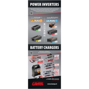 Poster cm 58x160, Power inverters