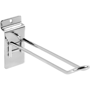 Gancio sicurezza cromato - 10 cm