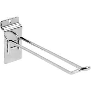 Gancio sicurezza cromato - 15 cm