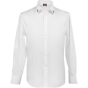 Camicia manica lunga, bianco - S