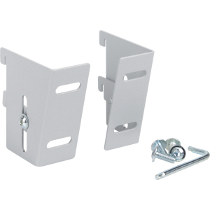 Staffe per fissaggio testata luminosa ai montanti, 2 pz - S - 7 cm