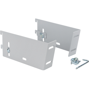 Staffe per fissaggio testata luminosa ai montanti, 2 pz - M - 20 cm