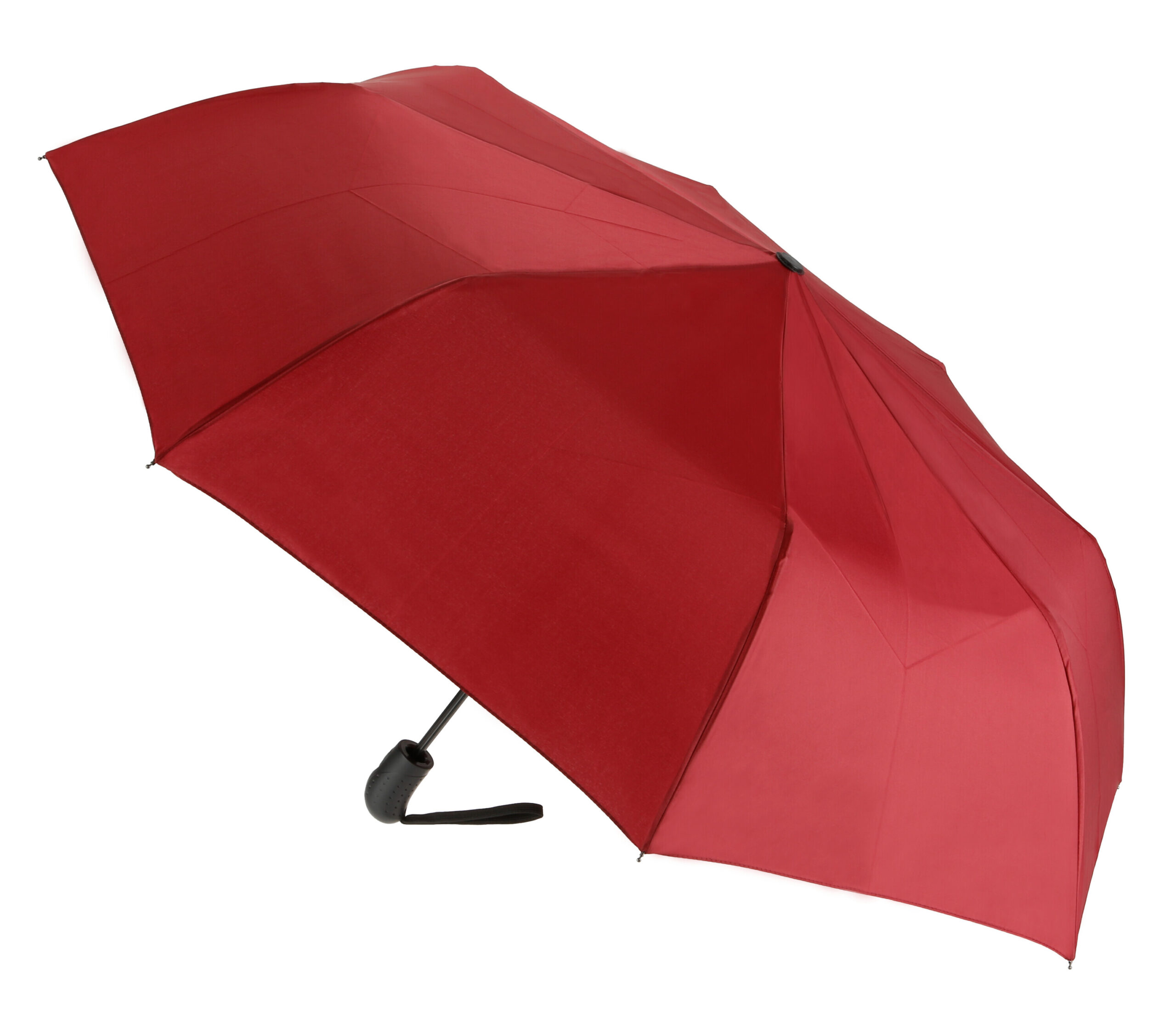 Compact Midi, ombrello pieghevole con apertura automatica - Ø 98 cm - Burgundy - immagine 2