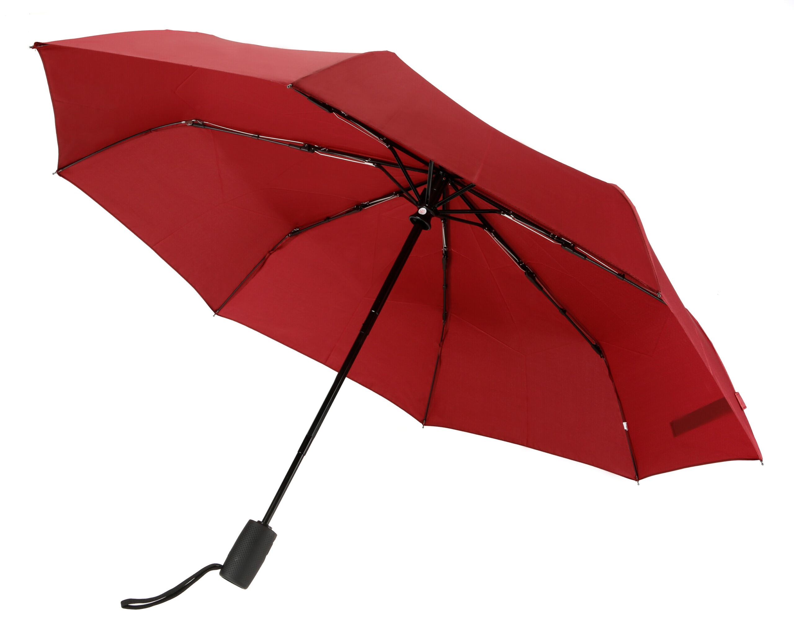 Compact Top, ombrello pieghevole con apertura e chiusura automatica - Ø 97 cm - Burgundy - immagine 3