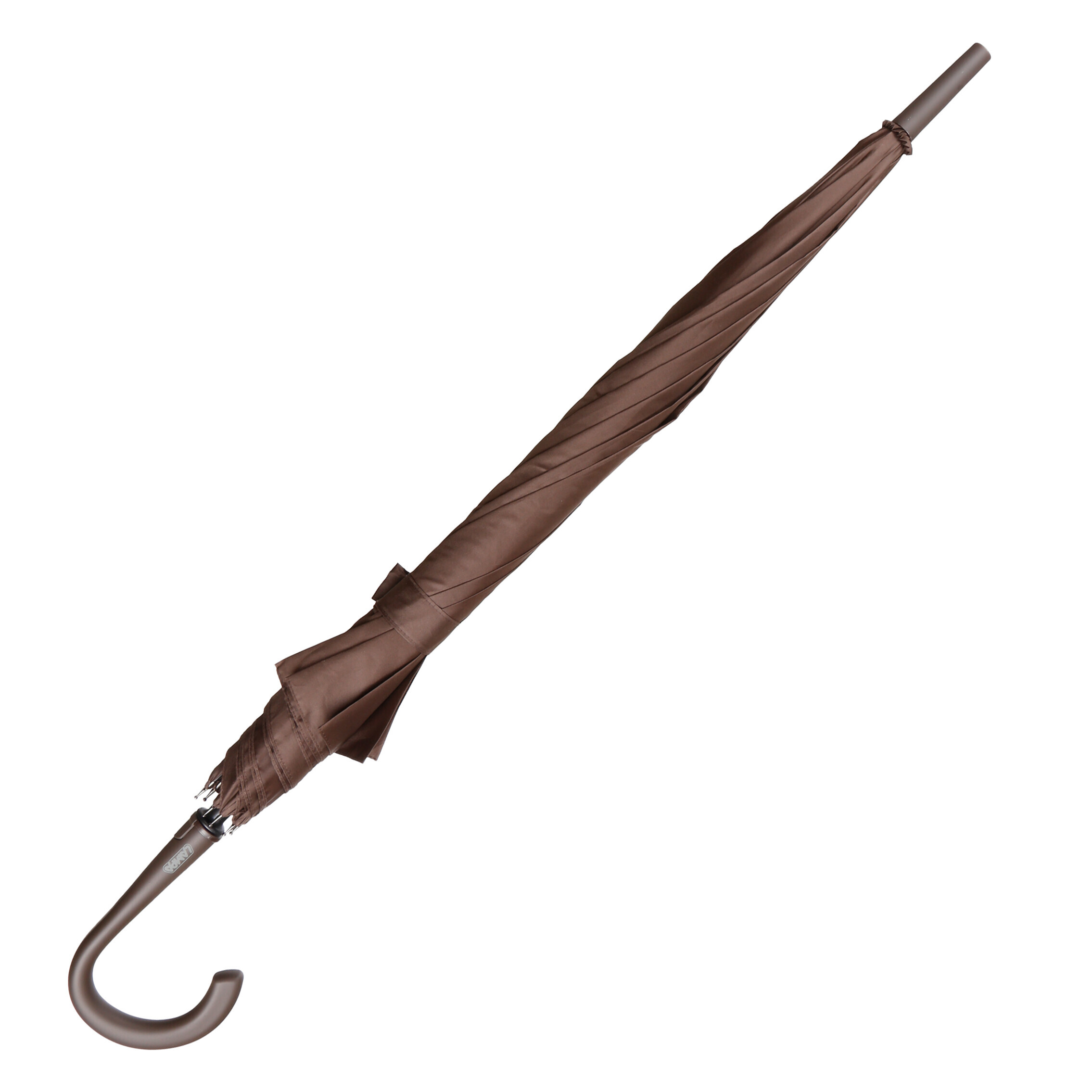 Classic 110, ombrello con apertura automatica - Ø 110 cm - Marrone - immagine 2