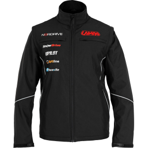 Giacca softshell con maniche removibili - M