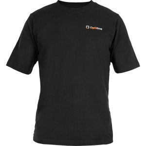 T-Shirt nera Optiline - XL