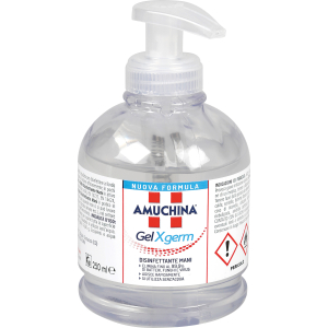 Amuchina Gel X-Germ, disinfettante mani, flacone con erogatore - 250 ml