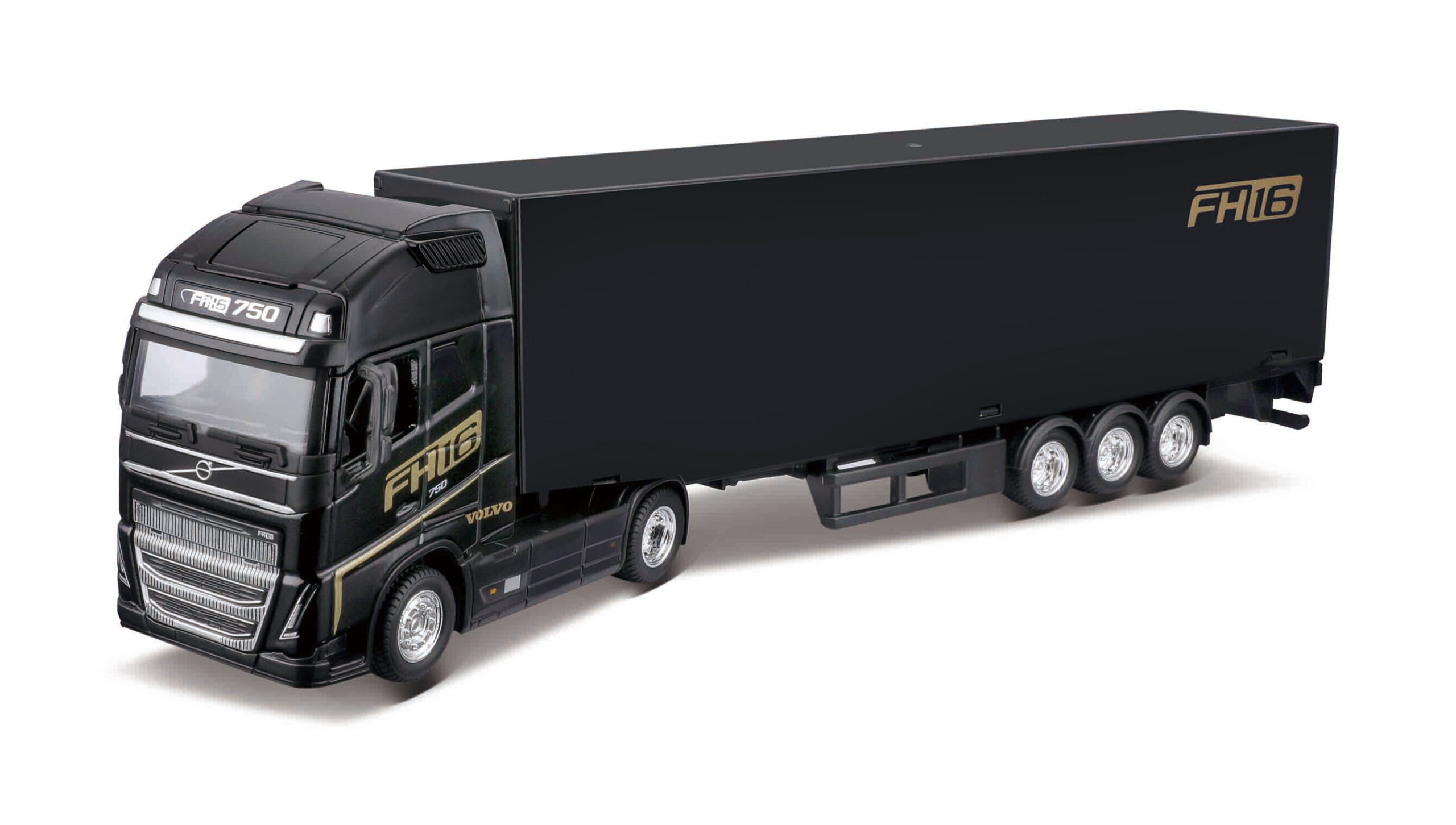 Collezione 6 camion con semirimorchio, Burago, scala 1:43 - immagine 2