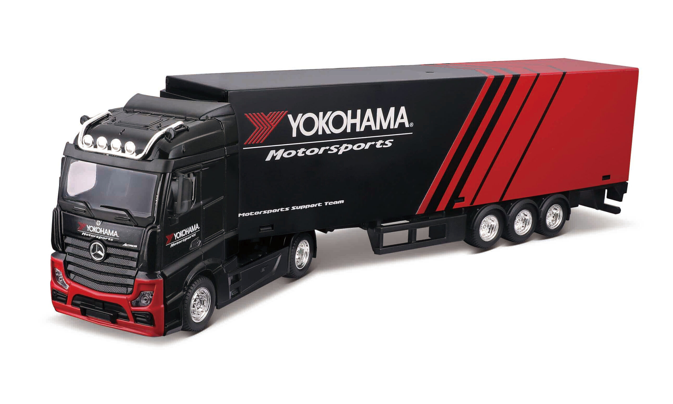 Collezione 6 camion con semirimorchio, Burago, scala 1:43 - immagine 4