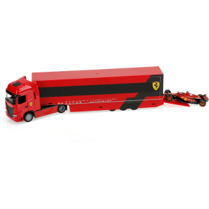 Iveco S-Way 570 Ferrari Racing Leclerc, Burago, scala 1:43