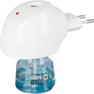 Vape, Elettroemanatore per liquido antizanzare + 1 Ricarica liquida Classic inclusa