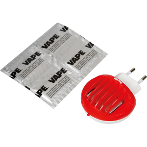 Vape, Elettroemanatore per piastrine antizanzare + 10 piastrine classic incluse