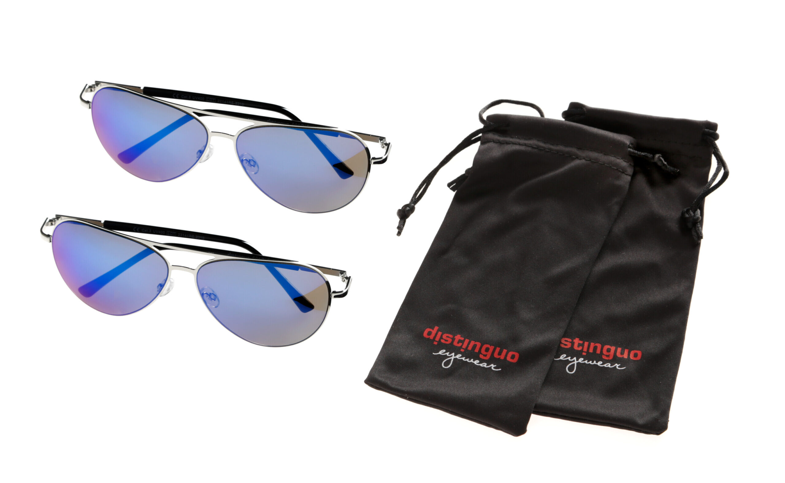 501, occhiali da sole, set 2 pz - Silver/Blue - immagine 2