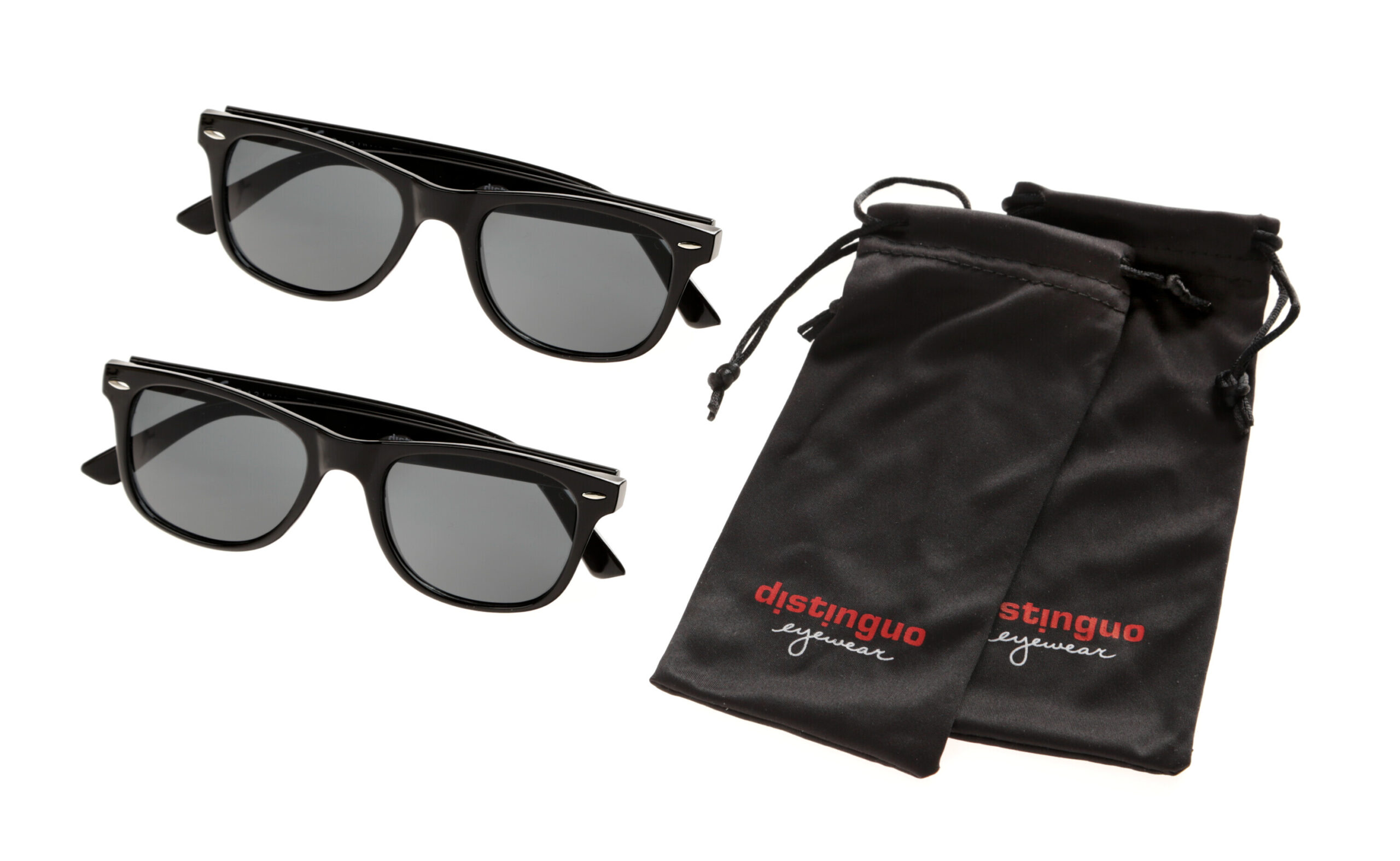 504, occhiali da sole, set 2 pz - Shiny Black - immagine 2